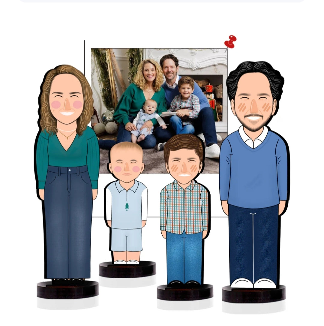 Quartet: Set of 4 Personalized Gifts for the Family