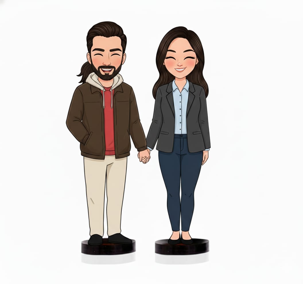 Personalized Miniature Gifts for Couple Online -Giggle
