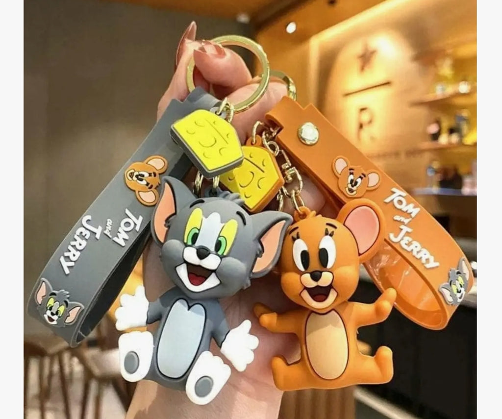 Tom and Jerry Cartoon Key Chains (Set)

A Classic Chase for Your Keys!