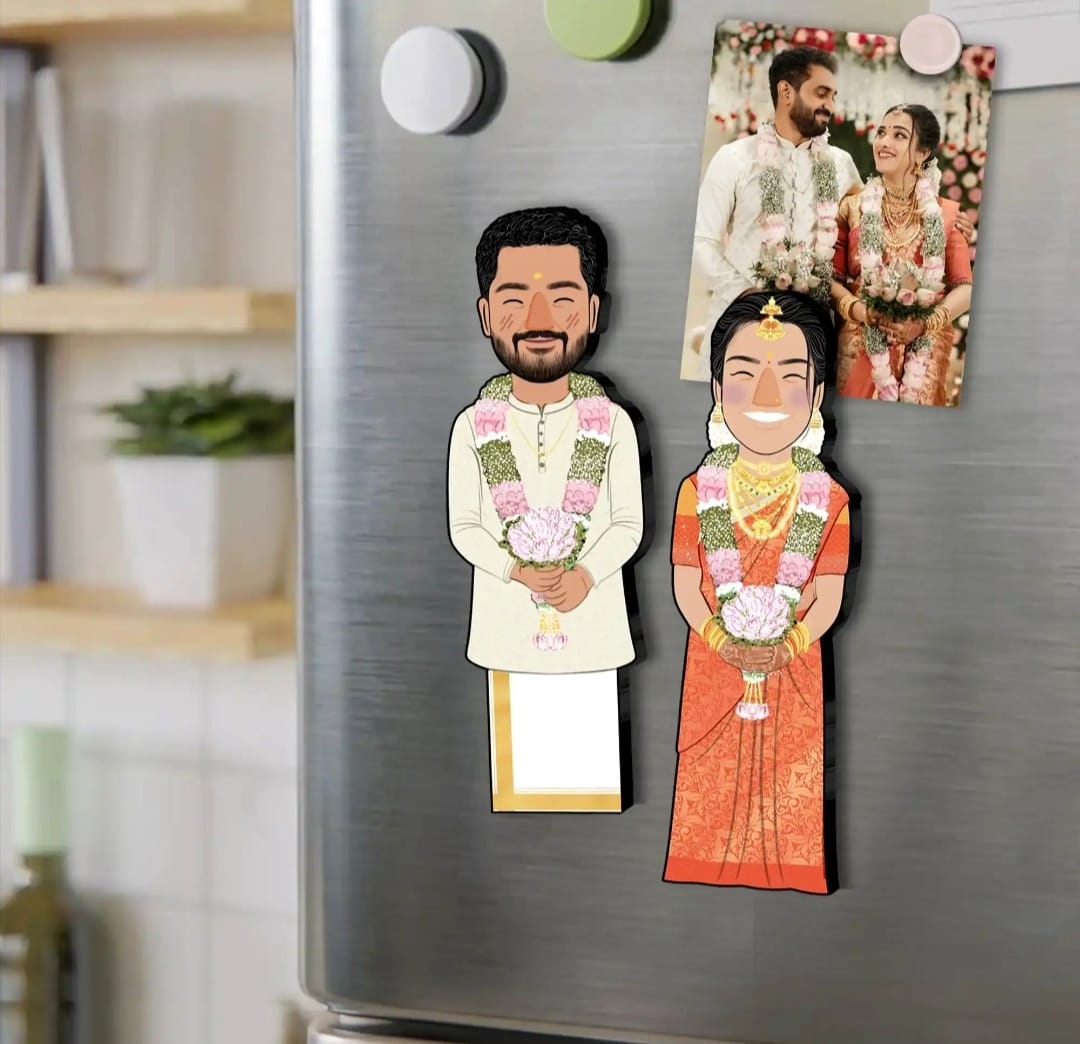 Customised Photo Magnets – Personalised Fridge Magnets for Gifting & Decor