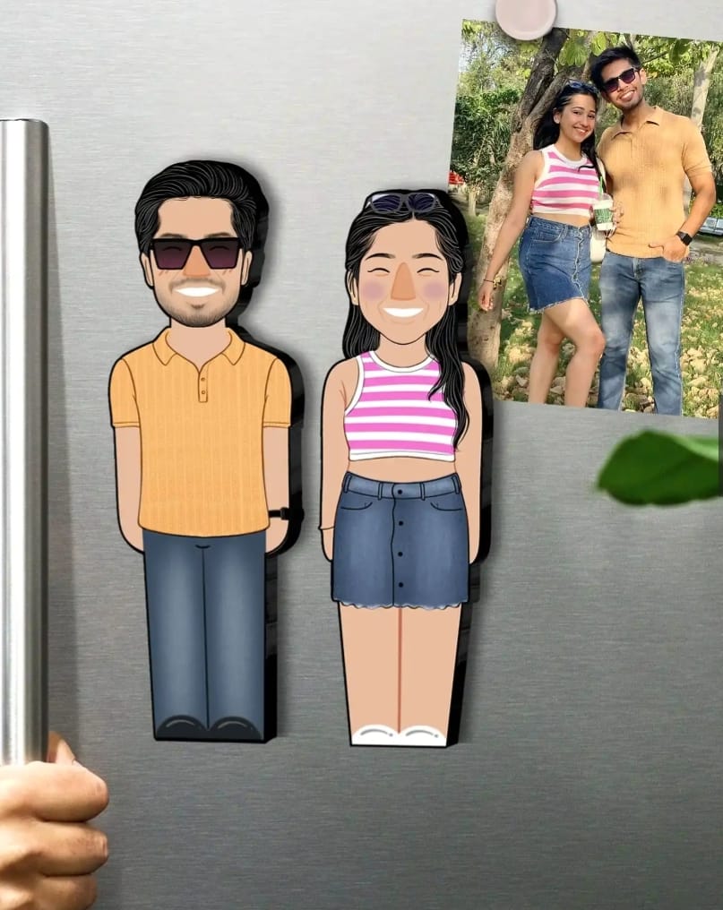 Customised Photo Magnets – Personalised Fridge Magnets for Gifting & Decor