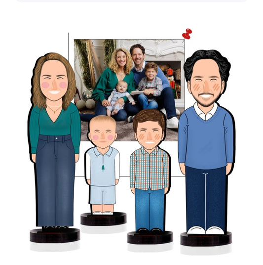 Quartet: Set of 4 Personalized Gifts for the Family